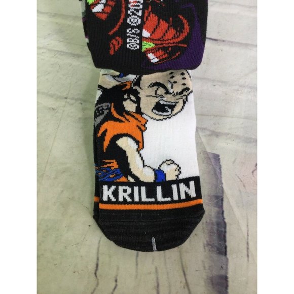 Dragon Ball Z Goku Anime No Show Socks 5 Pair Shoe Size 5-10 Sock Size 9-11 - Picture 6 of 8